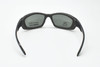 Razor Edge 702WF-C1-PGAF Glass Crystal Black Frame with Foam, Polarised Grey Anti-Fog Lens