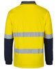 Jb's Hi Vis (D+N) L/S Cotton Polo 6DCPL