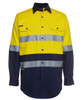 Jb's Hi Vis (D+N) L/S 190g Work Shirt 6HLS