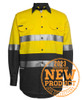 Jb's Hi Vis L/S (D+N) 150g Work Shirt 6DNWL