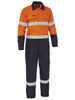 Apex 185/240 Taped Hi Vis FR Ripstop Vented Coverall BC8477T