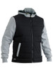Flx & Move™ Contrast Puffer Fleece Hooded Jacket BJ6944