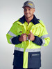 Taped Hi Vis FR Wet Weather Shell Jacket BJ8110T