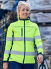 Women's Taped Two Tone Hi Vis Soft Shell Jacket BJL6059T