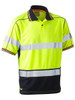 Taped Hi Vis Polyester Mesh Polo BK1219T