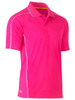 Cool Mesh Polo with Reflective Piping BK1425