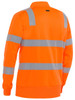 Taped hi Vis 1/4 Zip Pullover BK6814T