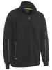 Work Fleece 1/4 Zip Pullover with Sherpa Lining BK6924