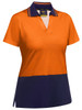 Women's Hi Vis V-Neck Polo BKL1234