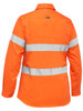 Women's Taped Hi Vis Cool Lightweight Drill Shirt BL6897