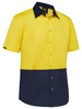 Two Tone Hi Vis Short Sleeve Shirt BS1442