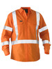 Bisley Recycle X Taped Hi Vis Drill Shirt BS6266XT