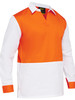 Two Tone Hi Vis V-Neck Long Sleeve Shirt BS6405