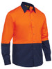 Two Tone Hi Vis Long Sleeve Shirt BS6442