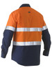 Bisley Recycle Taped Two Tone Hi Vis Drill Shirt BS6996T