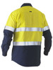 Bisley Recycle Taped Two Tone Hi Vis Drill Shirt BS6996T