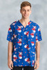 Mens Christmas S/S V-Neck Scrub CST146MS