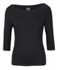 C Of C Ladies 3/4 Sleeve Boat Neck Tee 1BT3