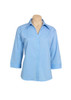 Clearance Ladies Metro 3/4 Sleeve Shirt LB7300 - Sky