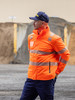 Taped Hi Vis Heated Jacket With Hood BJ6842T