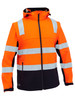 Taped Two Tone Hi Vis 3 In 1 Soft Shell Jacket BJ6078T