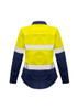 ZW720  WOMENS RUGGED COOLING TAPED HI VIS SPLICED SHIRT