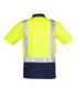 ZH233 Mens Hi Vis Spliced Moisture Wicking Polo - Short Sleeve Shoulder Taped