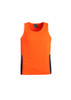 ZH239 Unisex Hi Vis Moisture wicking breathable and quick dry Squad Singlet
