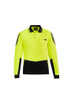 ZH310  Mens Hi Vis Flux L/S Stretch Moisture Wicking breathable Polo