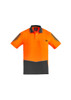 ZH315 Mens Moisture wicking breathable Hi Vis Flux S/S Polo