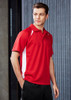 MENS SPLICE POLO  P7700