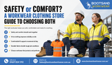 Safety or Comfort? A Workwear Clothing Store Guide to Choosing Both