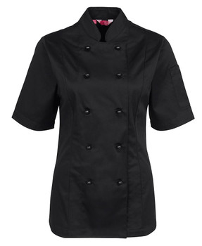 LADIES S/S CHEF'S JACKET 5CJ21