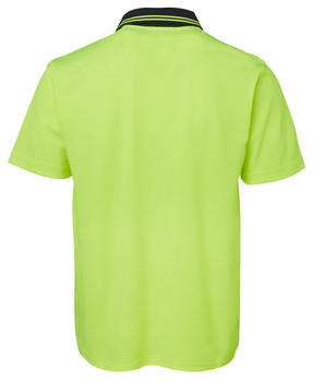 HI VIS NON CUFF S/S COTTON BACK 6NCCS