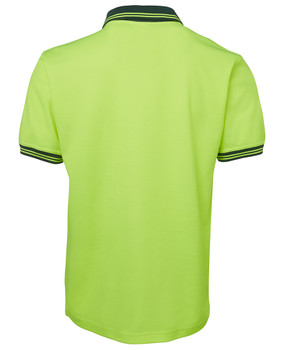 HI VIS S/S COTTON BACK POLO 6HPS