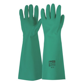 ProChoice® 45cm Green Nitrile Gauntlet Gloves RNU22 pk12