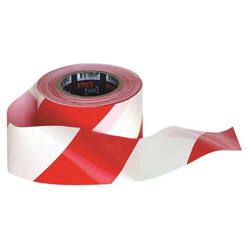 ProChoice® Barricade Tape - 100m x 75mm Red & White RW10075 pk5