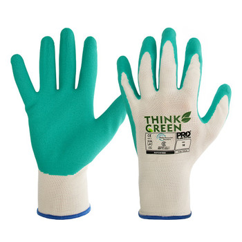 THINK GREEN LATEX GRIP RECYCLED GLOVE PK 12 : TGGL