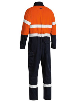 TenCate Tecasafe® Plus 580 Taped Hi Vis Lightweight FR Coverall BC8186T