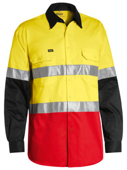 Taped Hi Vis Cool Lightweight Shirt BS6697T