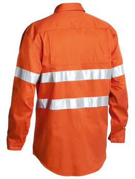 Taped Hi Vis Cool Lightweight Drill Shirt BS6897