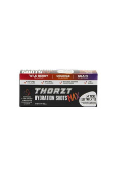 Thorzt High Electrolyte Low Sugar Hydration Shot Max Powders - Mixed - SSMIX