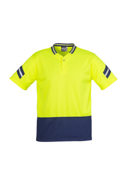 ZH245 Mens Hi Vis Moisture Wicking  breathable and quick dry Astro Polo