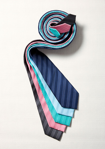 Mens Self Stripe Tie 99101
