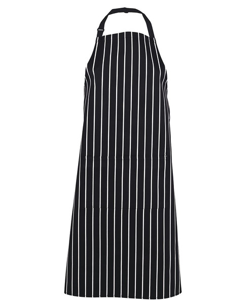 BIB STRIPED APRON WITH POCKET 5BS