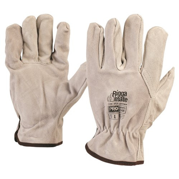ProChoice® Cowsplit Leather Riggers Gloves 803C pk12