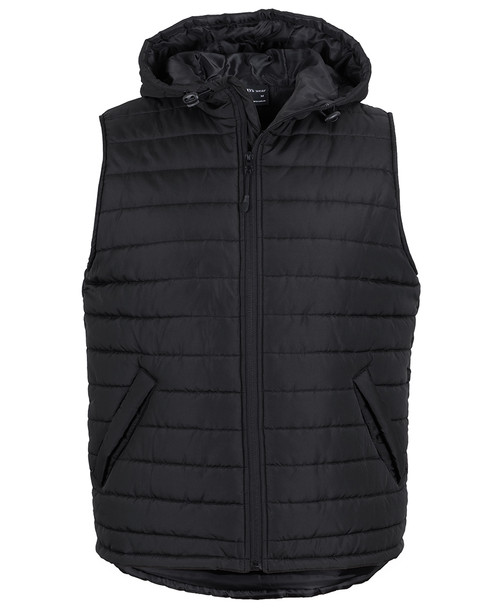 JBS HOODED PUFFER VEST 3AHV