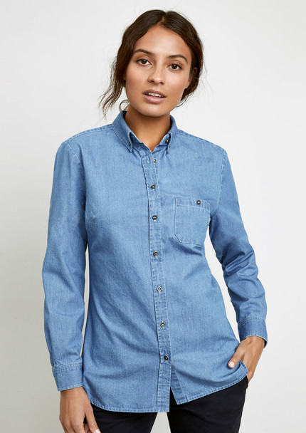 Indie Ladies Long Sleeve Shirt S017LL