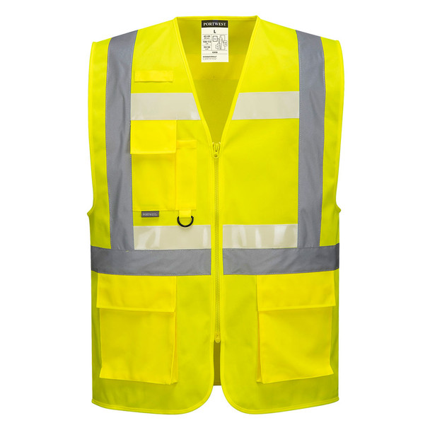 G456 - Glowtex Executive Vest II Yellow