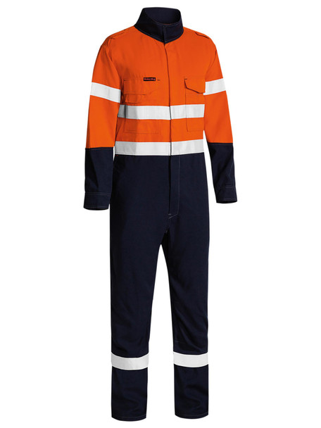 TenCate Tecasafe® Plus 580 Taped Hi Vis Lightweight FR Coverall BC8186T